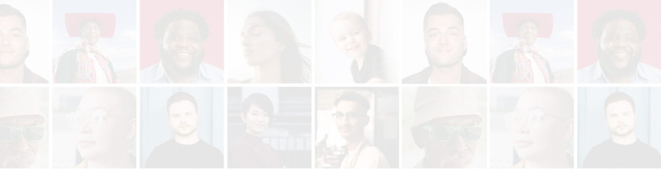 Diverse array of smiling faces showing the variety in people and jobs impacted by immigration visa solutions.
